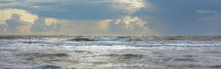 Wolkenhorizont im Sommer
