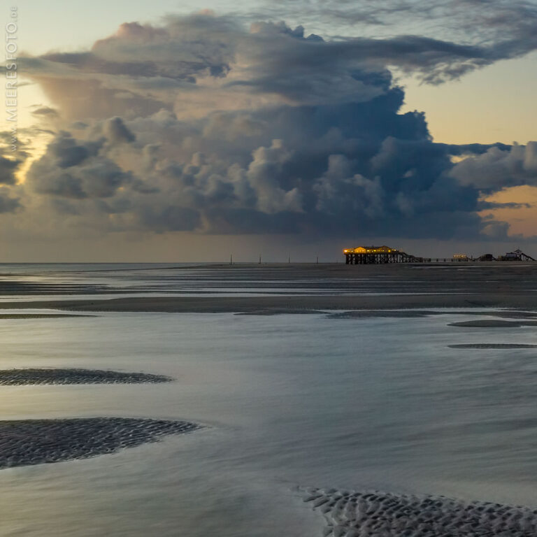 Abendwolken über St. Peter-Ording