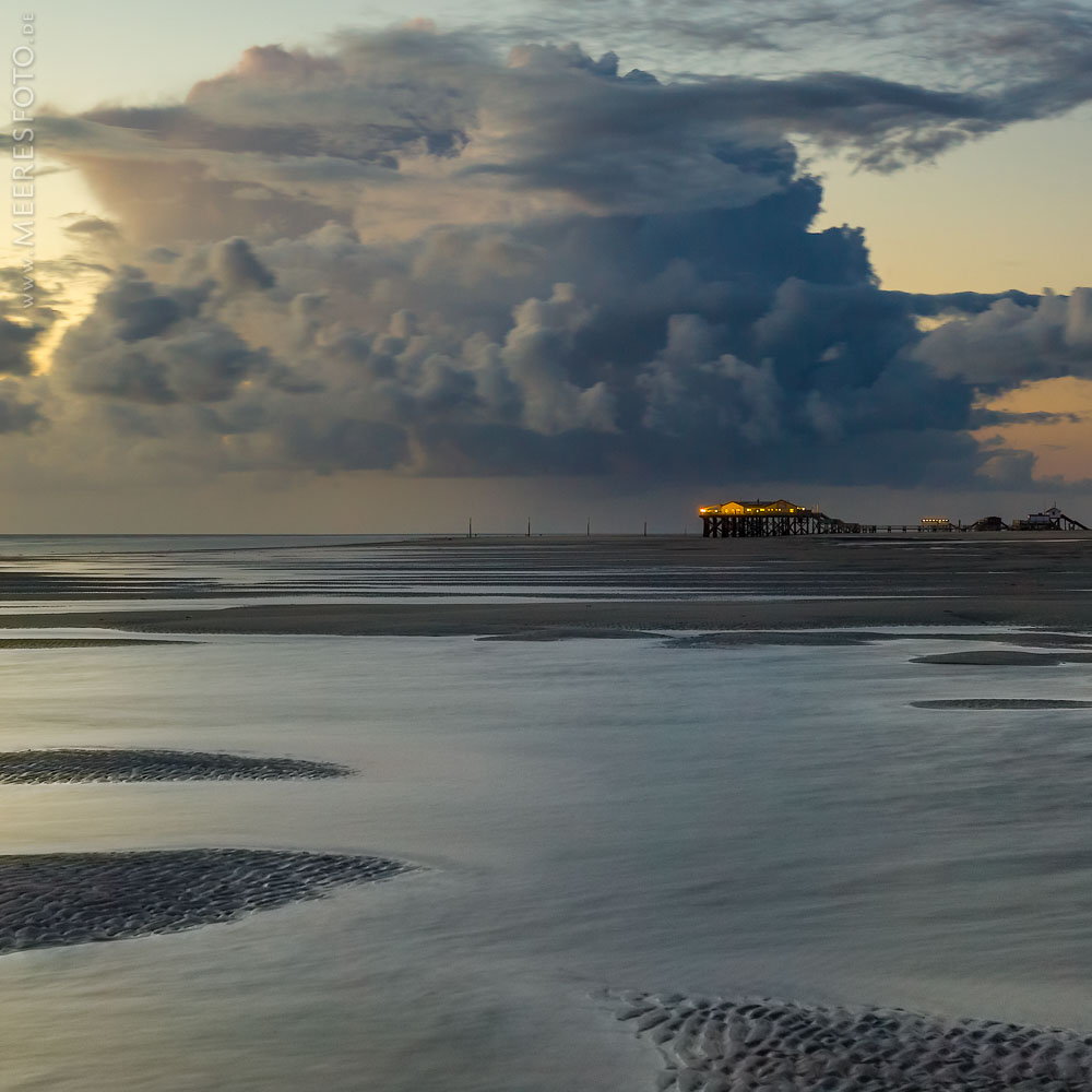 Abendwolken über St. Peter-Ording